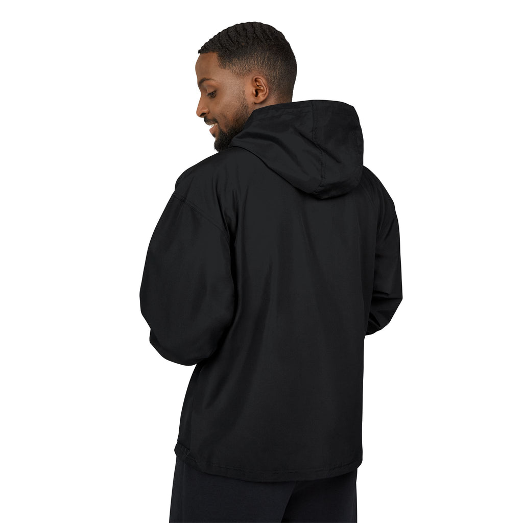 Light Blue Packable Windbreaker with GT Chest Patch